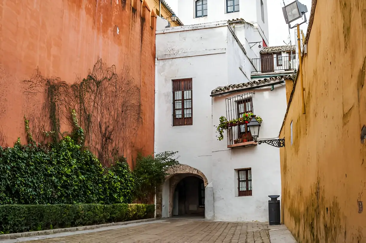 Iconic part of the Santa Cruz neighborhood in Seville